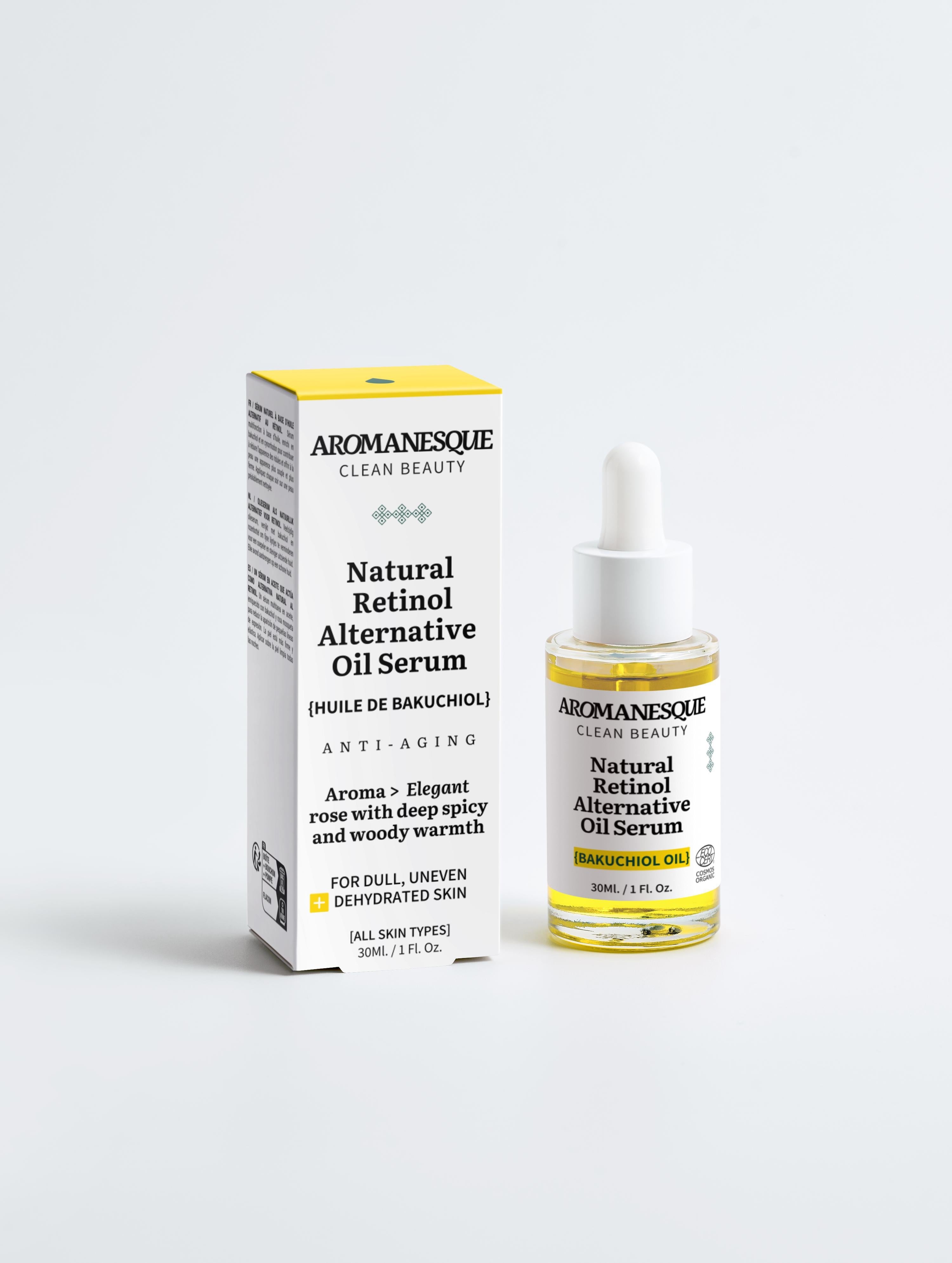 Aromanesque Natural Retinol-Alternative Oil Serum