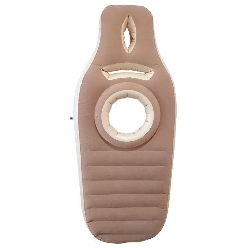 Bump-Support Inflatable Prenatal Yoga Mat