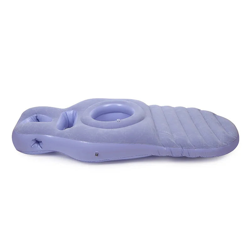 Bump-Support Inflatable Prenatal Yoga Mat