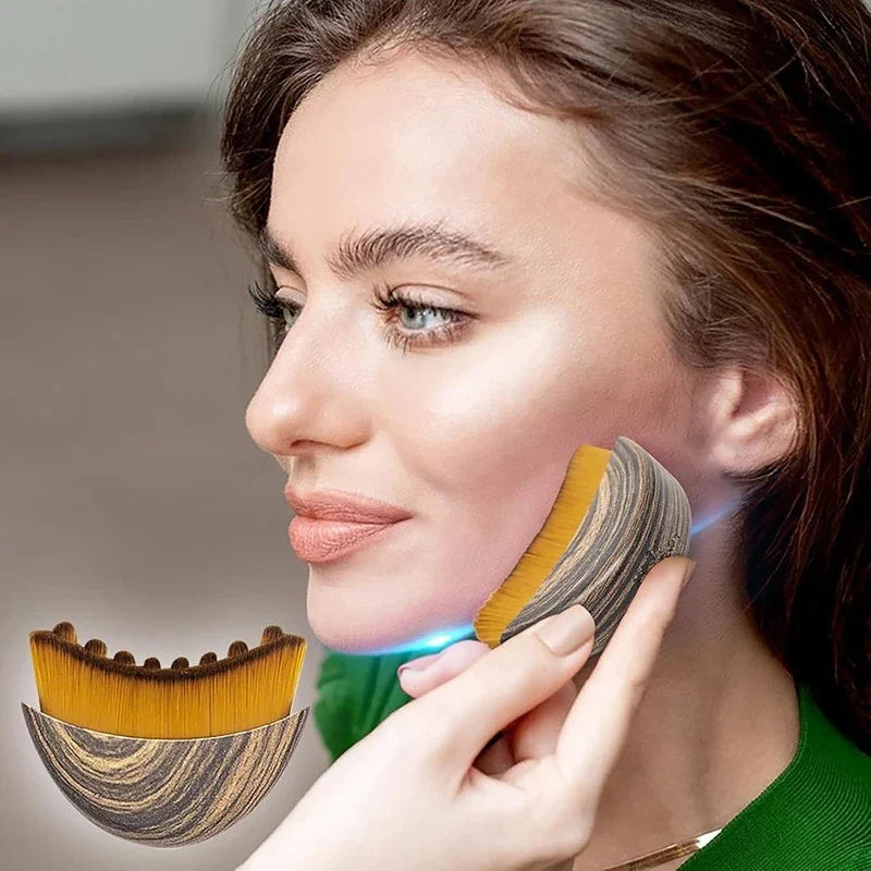 Lymphatic Drainage Face Brush: Sculpt Your Jawline