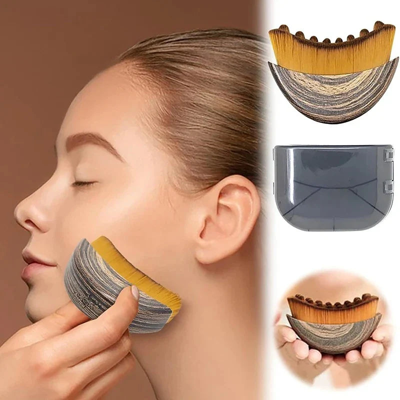 Lymphatic Drainage Face Brush: Sculpt Your Jawline